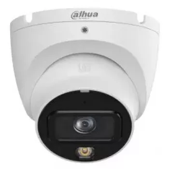 IP stebėjimo kamera Dahua Technology IPC-HDW1839T-A-IL-0280B-S6 – Turret, 8 MP (3840×2160), lubų montavimas, laidinė, PoE, vidaus/lauko, balta