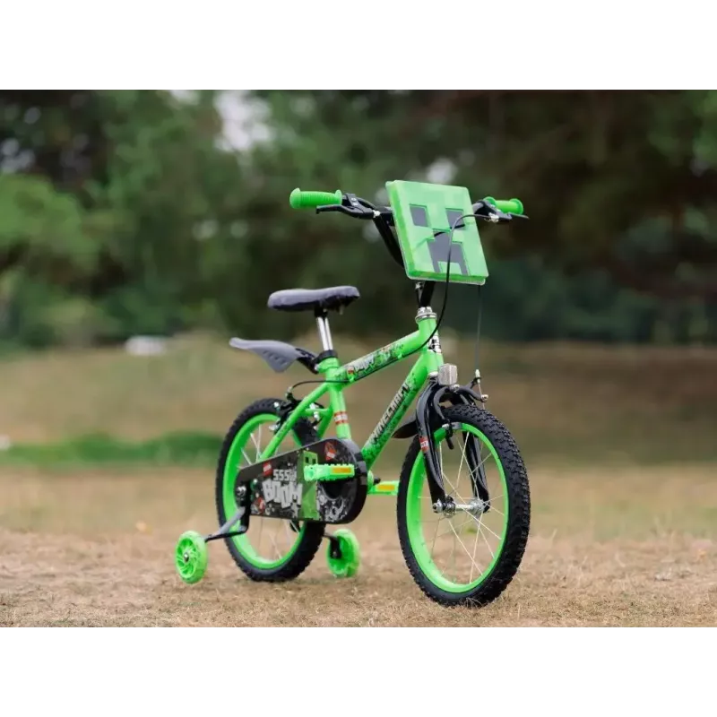 Vaikiškas dviratis HUFFY Minecraft 16 colių žalias