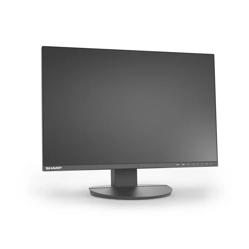 Sharp MultiSync EA242W 24 colių IPS monitorius, 1920 x 1200, 16:10, 5 ms, USB 3.2 hub, VESA, aukštis reguliuojamas, juodas