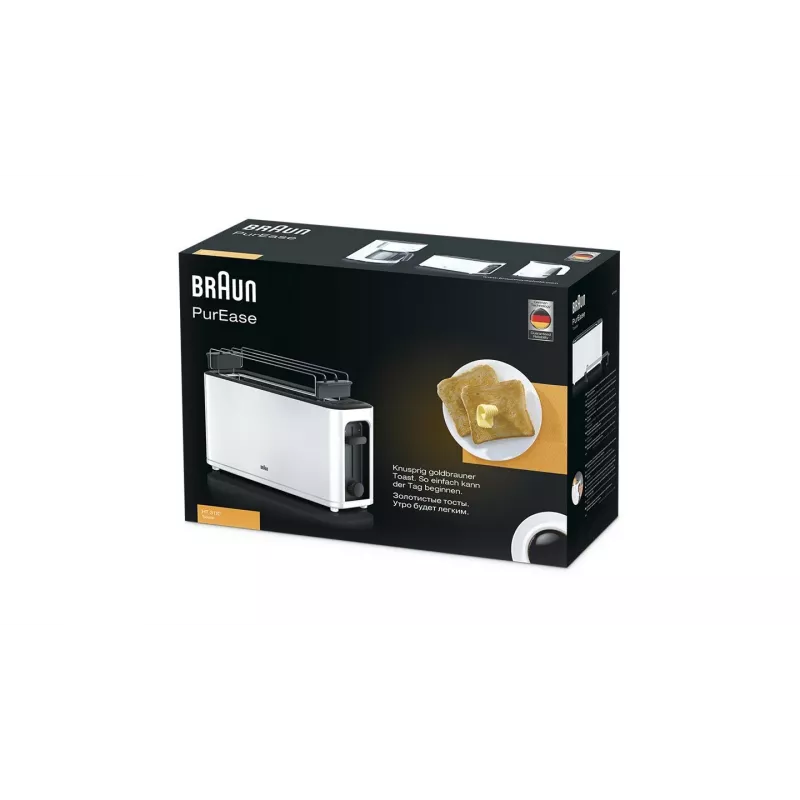 Braun HT 3110 White skrudintuvas 1 riekė 1000 W