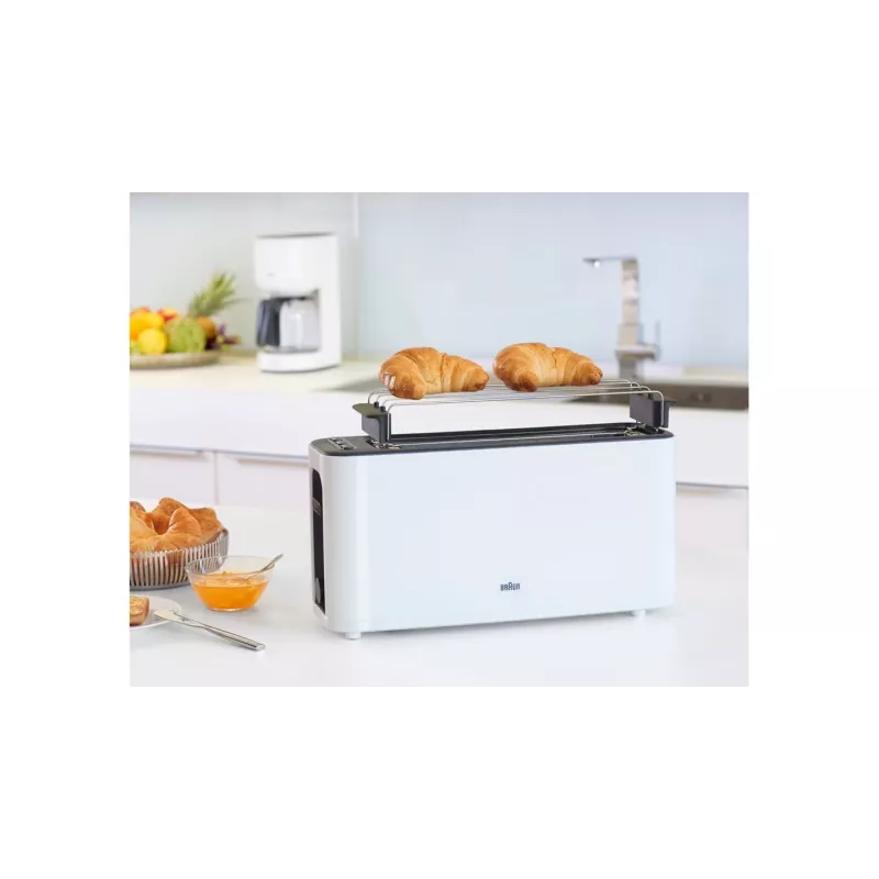 Braun HT 3110 White skrudintuvas 1 riekė 1000 W
