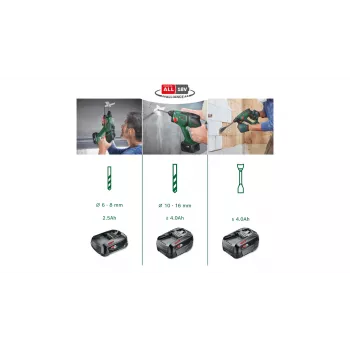 Bosch UniversalHammer 18V SDS Plus sraigtinis gręžtuvas