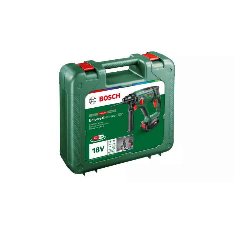 Bosch UniversalHammer 18V SDS Plus sraigtinis gręžtuvas