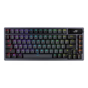 Belaidė mechaninė klaviatūra ASUS ROG Azoth juoda 90MP0316-BKUA01, RGB foninis apšvietimas
