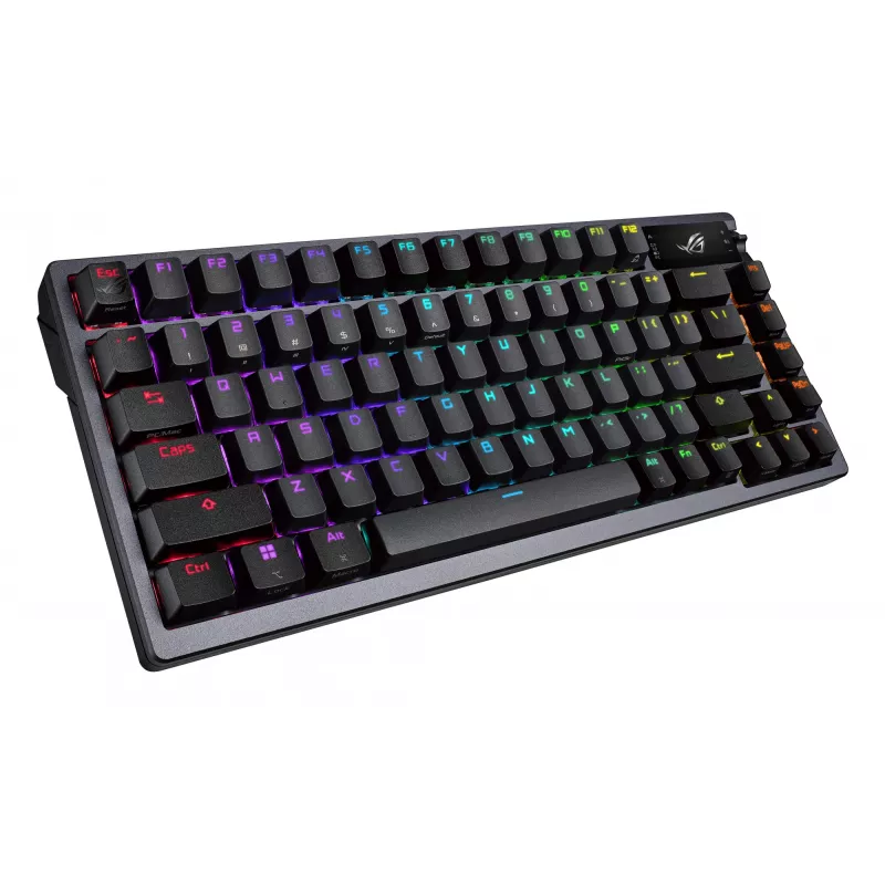 Belaidė mechaninė klaviatūra ASUS ROG Azoth juoda 90MP0316-BKUA01, RGB foninis apšvietimas