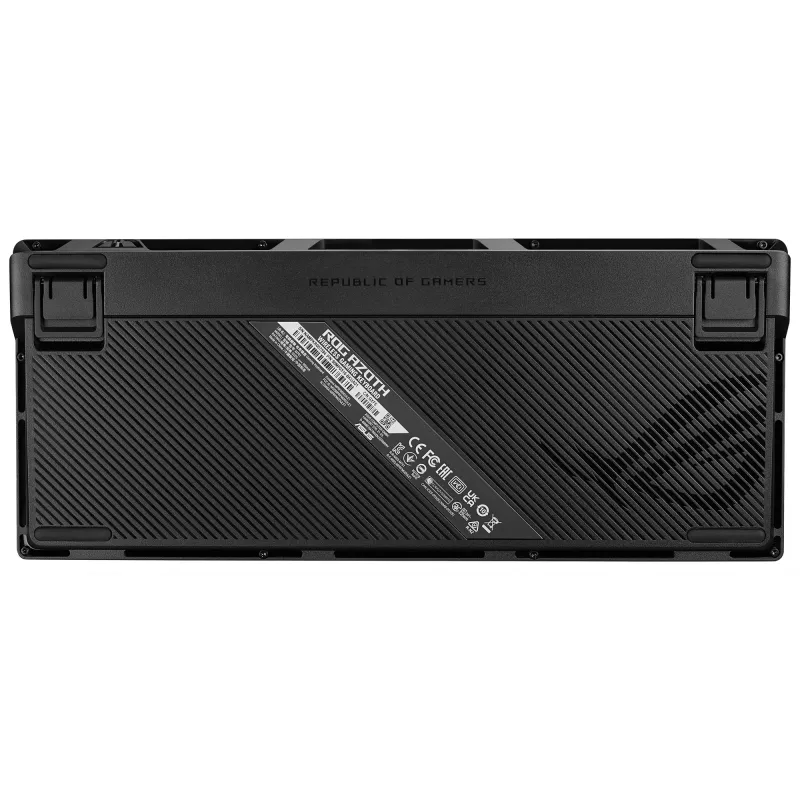 Belaidė mechaninė klaviatūra ASUS ROG Azoth juoda 90MP0316-BKUA01, RGB foninis apšvietimas