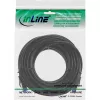 InLine Patch laidas, Cat.6A, S/FTP, PE lauko, juodas, 10 m