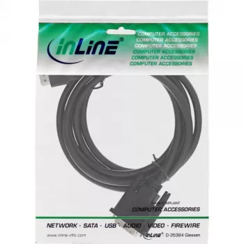 InLine HDMI–DVI laidas HDMI kištukas / DVI kištukas 18+1 juodas 2 m