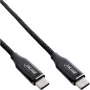 InLine Magnetic USB-C laidas, USB-C kištukas/kištukas, 100 W, juodas, 1 m