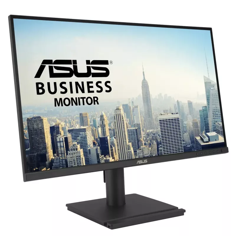 Monitorius ASUS BE27AQG 27 colių (68,6 cm) IPS Quad HD 2560x1440, 5 ms, USB 3.2 Hub, įmontuoti garsiakalbiai, VESA, aukščio reguliavimas – juodas