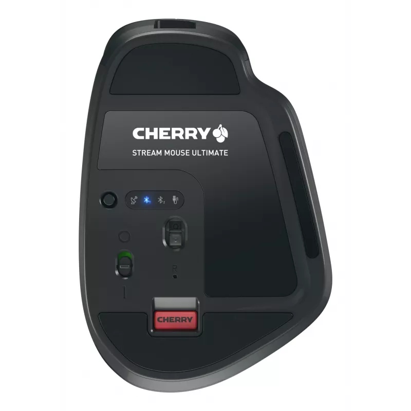 CHERRY Stream Desktop Ultimate klaviatūra ir pelė rinkinys, USB + RF belaidis + Bluetooth, QWERTZ, juoda