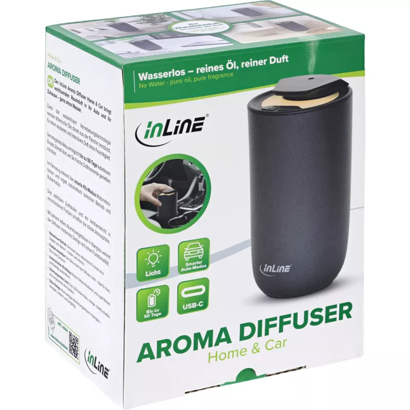 Priedas InLine 40141 — bekontaktis aromatizatorius namams ir automobiliui