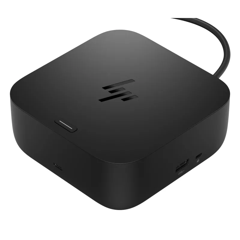 Dokavimo stotelė HP USB-C 100W G6 Dock SmartBuy – USB-C 100W, juoda, 121×121×51 mm