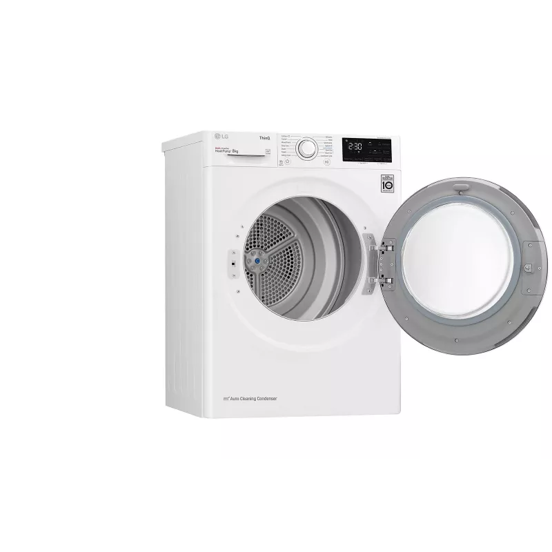 LG RH80V3AV6N džiovintuvas Laisvai pastatomas Pakrovimas iš priekio 8 kg Baltas