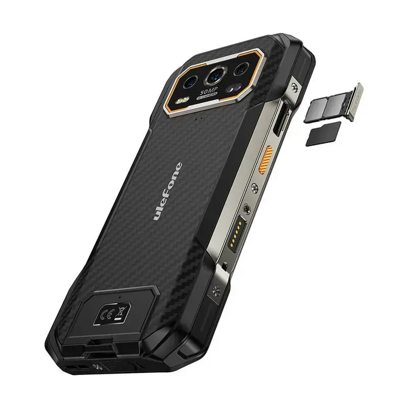 Išmanusis telefonas Ulefone Armor 27 6.78 colio 12 GB 256 GB Juodas