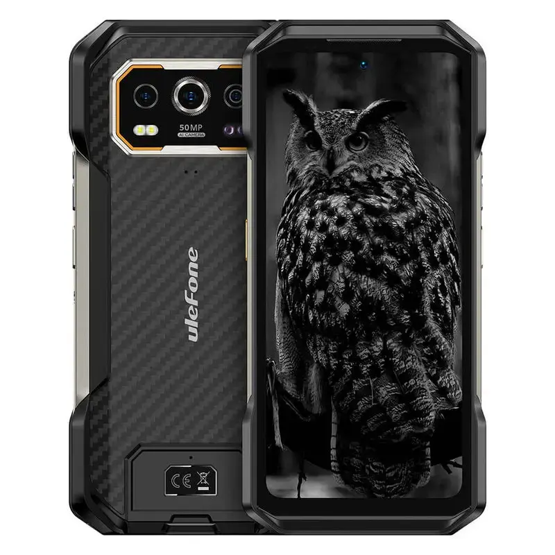 Išmanusis telefonas Ulefone Armor 27 6.78 colio 12 GB 256 GB Juodas
