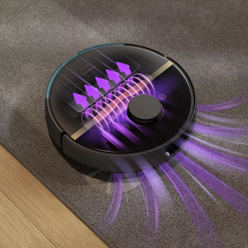 Philips 7000 serijos XU7000/01 robotas dulkių siurblys 0,26 L Auksinis