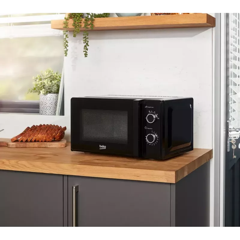 Beko MOC20100BFB juoda mikrobangų krosnelė 20 L 700 W