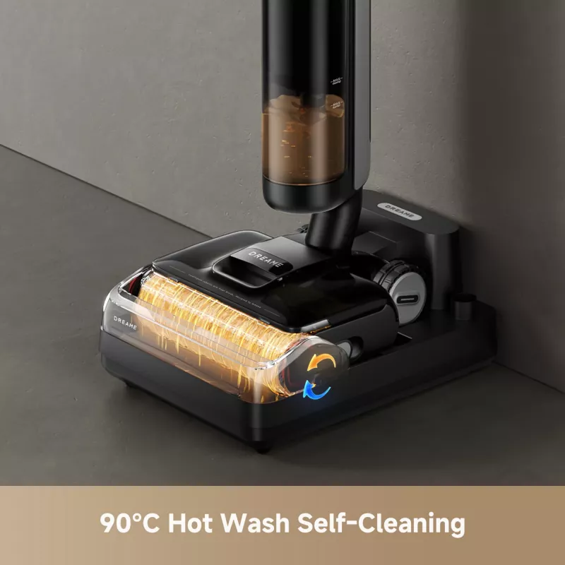 Dreame H12 Pro FlexReach, 2-in-1 lazdinis dulkių siurblys, be maišelio, juodas, 0,78 l, 0,7 l, stačiakampis