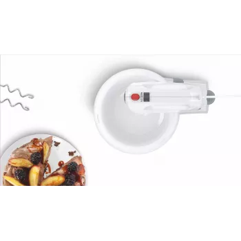 Bosch MFQ2600G rankinis plaktuvas su dubeniu 375 W balta