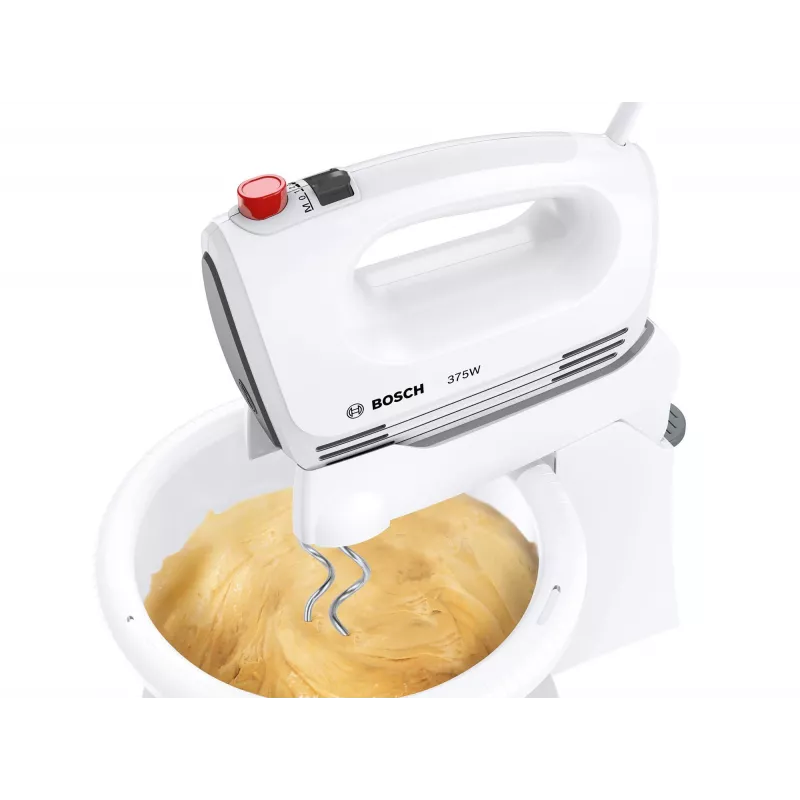 Bosch MFQ2600G rankinis plaktuvas su dubeniu 375 W balta