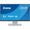 Monitorius IIYAMA ProLite T2252MSC-W2AG 21,5 colio (54,5 cm) Full HD 1920x1080 LCD liečiamasis ekranas, 5 ms, USB 3.2 šakotuvas, garsiakalbiai, VESA, baltas