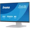 Monitorius IIYAMA ProLite T2252MSC-W2AG 21,5 colio (54,5 cm) Full HD 1920x1080 LCD liečiamasis ekranas, 5 ms, USB 3.2 šakotuvas, garsiakalbiai, VESA, baltas