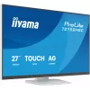 27 colių IIYAMA ProLite T2752MSC-W1AG lietimui jautrus LCD monitorius 1920x1080 Full HD baltas, 5 ms, USB 3.2 Gen1, garsiakalbiai, VESA