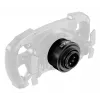Greito atjungimo adapteris lenktyninio vairo pagrindui USA Gear RS07 – juodas, 1 vnt.