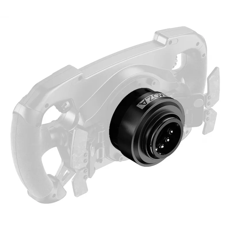 Greito atjungimo adapteris lenktyninio vairo pagrindui USA Gear RS07 – juodas, 1 vnt.