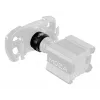 Greito atjungimo adapteris lenktyninio vairo pagrindui USA Gear RS07 – juodas, 1 vnt.