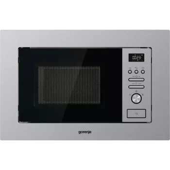 Gorenje BM201AG1X Nerūdijantis plienas Grilio mikrobangų krosnelė Įmontuojama 20 L 800 W