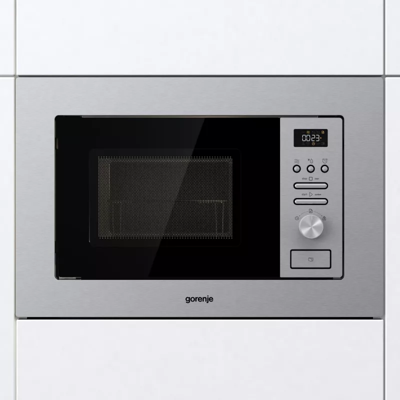 Gorenje BMI201AG1X Nerūdijančio plieno kombinuota mikrobangų krosnelė įmontuojama 20 L 800 W