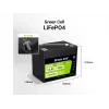 UPS baterija Green Cell LFPGC12V50AH Ličio geležies fosfatas 12V 50Ah 640Wh, 75A iškrova
