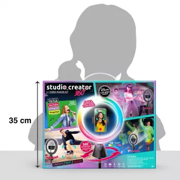 Rotating Studio Canal Toys INF028CL 360 laipsnių – besisukantis kūrybos rinkinys vaikams