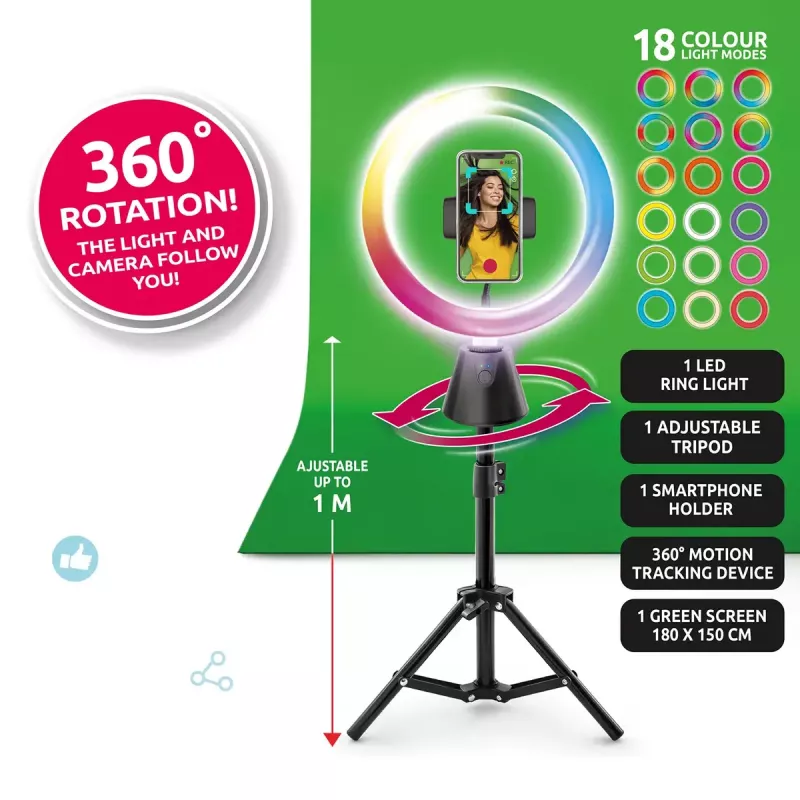 Rotating Studio Canal Toys INF028CL 360 laipsnių – besisukantis kūrybos rinkinys vaikams