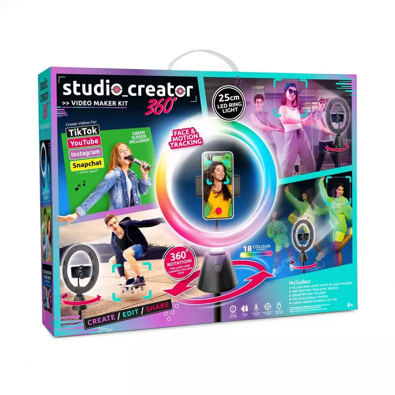 Rotating Studio Canal Toys INF028CL 360 laipsnių – besisukantis kūrybos rinkinys vaikams