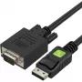 Techly Monitor DisplayPort į VGA laidas 1,8 m ICOC DSP-V-018