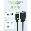 Techly Monitor DisplayPort į VGA laidas 1,8 m ICOC DSP-V-018