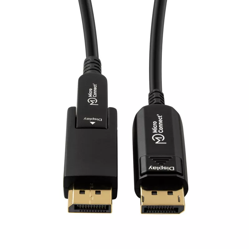 Microconnect DP-MMG-1500MBV1.4OP DisplayPort kabelis 15 m Juodas