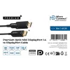 Microconnect DP-MMG-1500MBV1.4OP DisplayPort kabelis 15 m Juodas