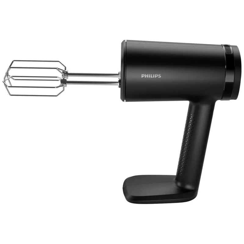 Philips HR3781/20 rankinis plaktuvas – 500 W, 5 greičiai, turbo, juodas, su plakikliais, tešlos kabliukais, smulkintuvu, matavimo taure