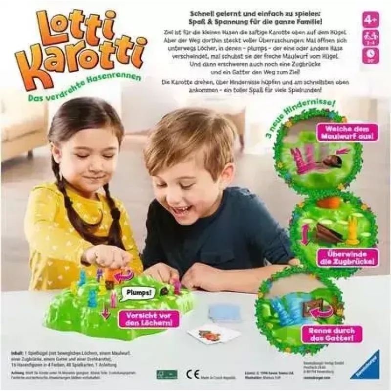 Stalo žaidimas Ravensburger 22343 šeimai, nuo 4 metų