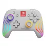 PDP Afterglow Wave White USB valdiklis analoginis / skaitmeninis Nintendo Switch, Nintendo Switch Lite, Nintendo Switch OLED