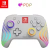 PDP Afterglow Wave White USB valdiklis analoginis / skaitmeninis Nintendo Switch, Nintendo Switch Lite, Nintendo Switch OLED