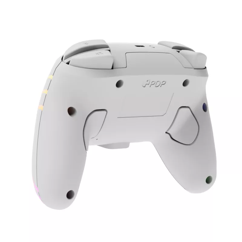 PDP Afterglow Wave White USB valdiklis analoginis / skaitmeninis Nintendo Switch, Nintendo Switch Lite, Nintendo Switch OLED