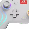 PDP Afterglow Wave White USB valdiklis analoginis / skaitmeninis Nintendo Switch, Nintendo Switch Lite, Nintendo Switch OLED