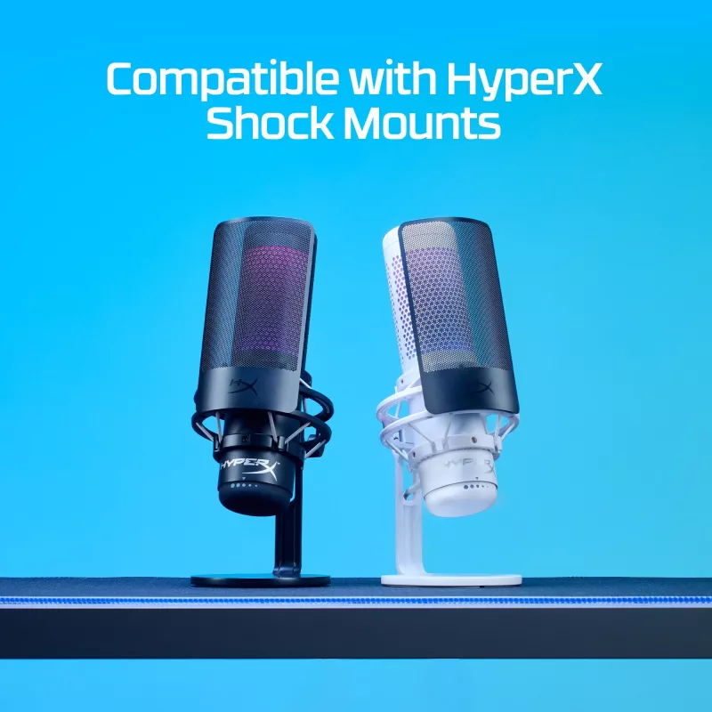 HyperX Shield 6X256AA mikrofono pop filtras su lanksčiu laikikliu, juodas