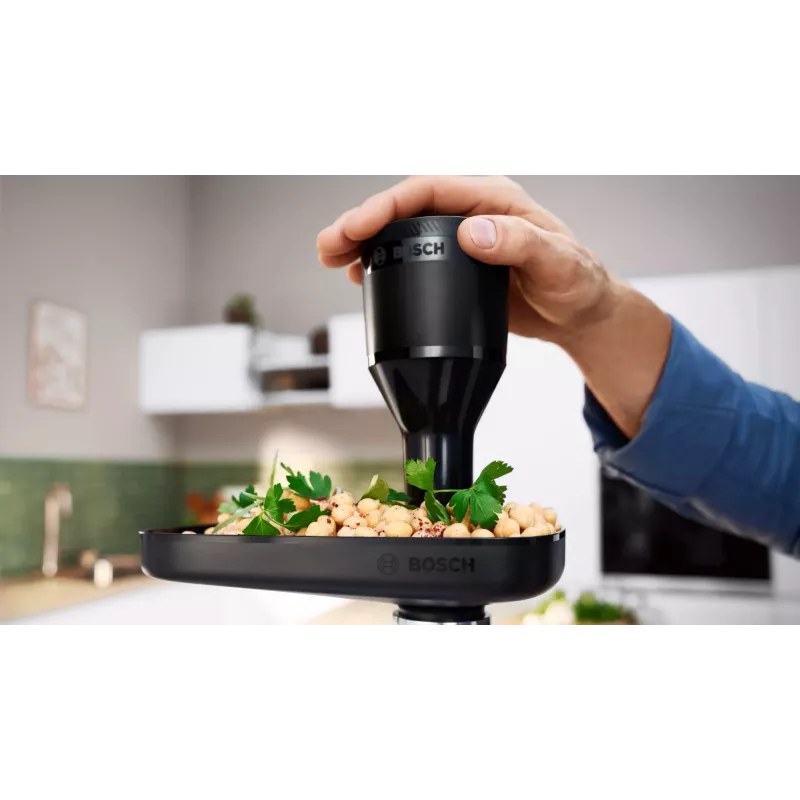 Mėsmalė Bosch Serie 6, 2100 W, juoda, sidabrinė