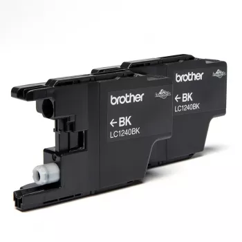 Brother LC1240BKBP2DR kasetė 1 vnt. Originali juoda